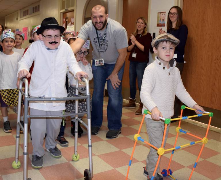 Floral Park-Bellerose marks 100th Day of School