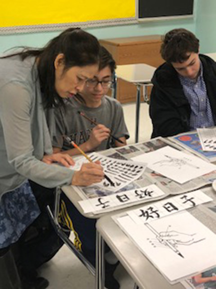 Roslyn celebrates Lunar New Year with ink brush workshops Roslyn celebrates Lunar New Year with ink brush workshops