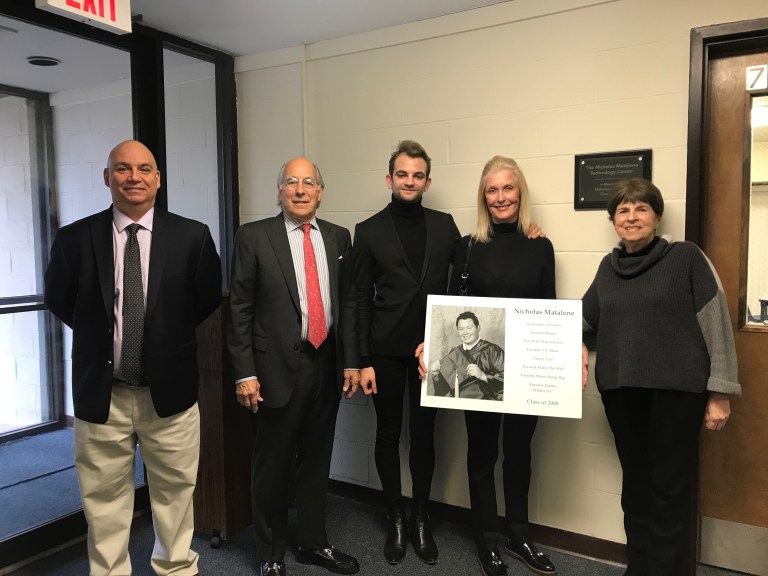 Tech Center at  Vincent Smith named after grad from Port