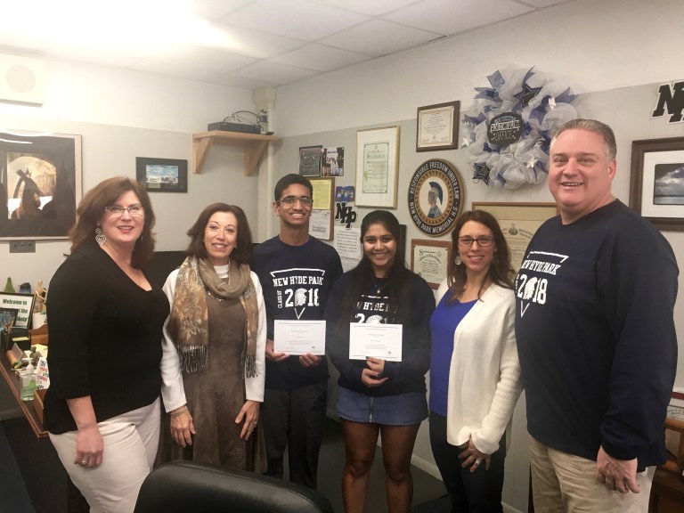 New Hyde Park celebrates National Merit Finalists