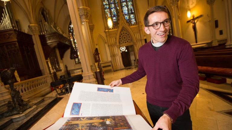 Trinity Church brings rare Saint John’s Bible to Roslyn Trinity Church brings rare Saint John’s Bible to Roslyn