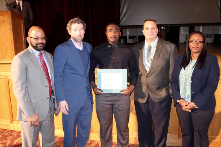 Sewanhaka District fall student-athletes honored by board of ed