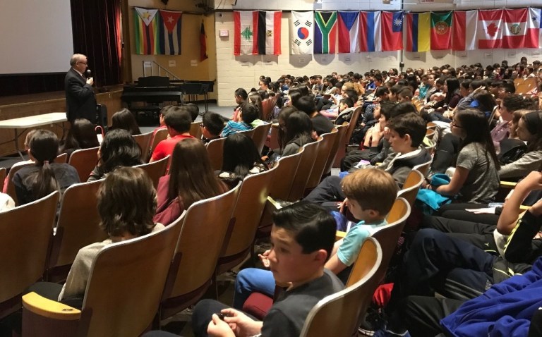 D’Urso bring history to life at G.N. Middle School