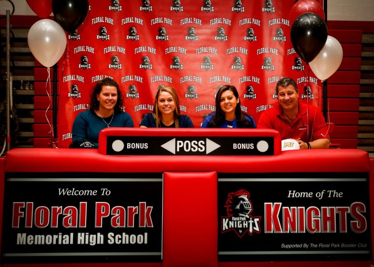 Floral Park seniors sign for college