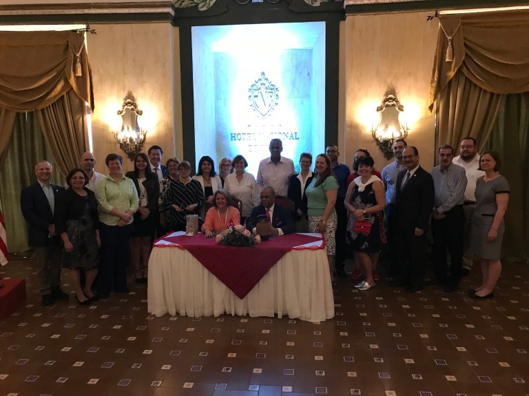 SUNY Old Westbury signs agreement with Cuban university