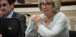 North Hempstead Town Attorney Elizabeth Botwin, as seen at a previous town board meeting. (Photo by Janelle Clausen)