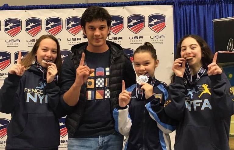 World-class fencing comes to Port Washington World-class fencing comes to Port Washington