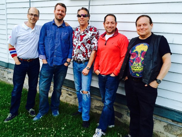 Matthew Winthrop, in center, will be playing with his band Terrapin at the Great Neck House on Sunday, April 15. (Photo courtesy of Matthew Winthrop)