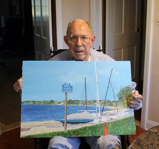 Steppingstone Park painting donated to Park District