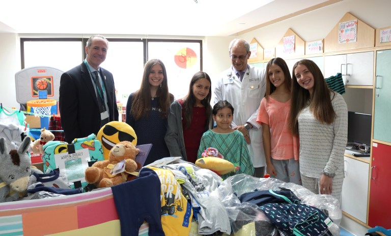 Students raise 1,650 pairs of pajamas for hospital pediatric unit Students raise 1,650 pairs of pajamas for hospital pediatric unit