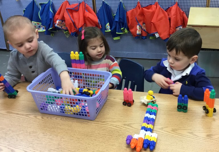 2-year-old students blossom at Garden Manor Nursery School