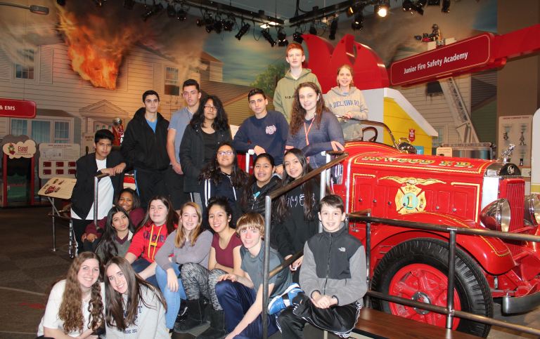 Nassau County Firefighter’s Museum hosts Great Neck Alert Junior Firefighters for meeting and tour Nassau County Firefighter’s Museum hosts Great Neck Alert Junior Firefighters for meeting and tour