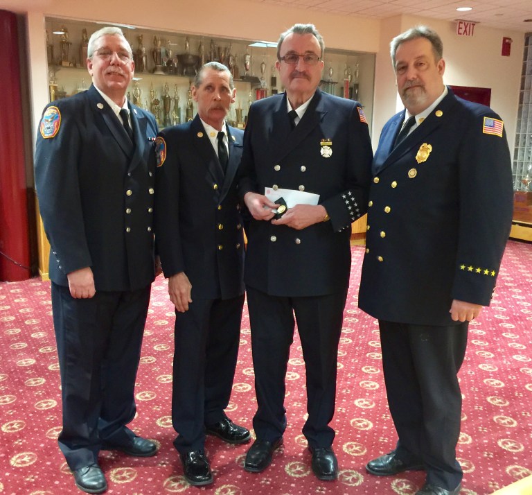 Great Neck Alert Fire Company honors 50 and 25 year members