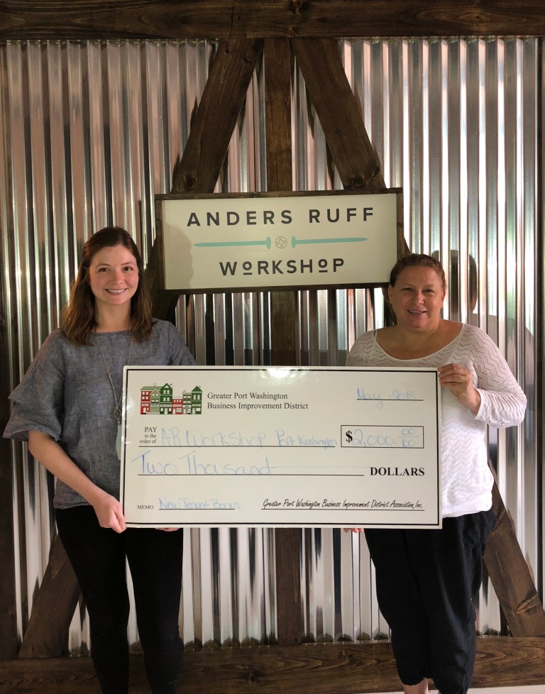 AR Workshop awarded $2K from Port Washington BID AR Workshop awarded $2K from Port Washington BID