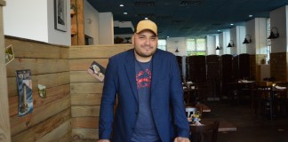 Barney Villalona, the new manager of Element Seafood, said he hopes to add to a quality seafood restaurant. (Photo by Janelle Clausen)