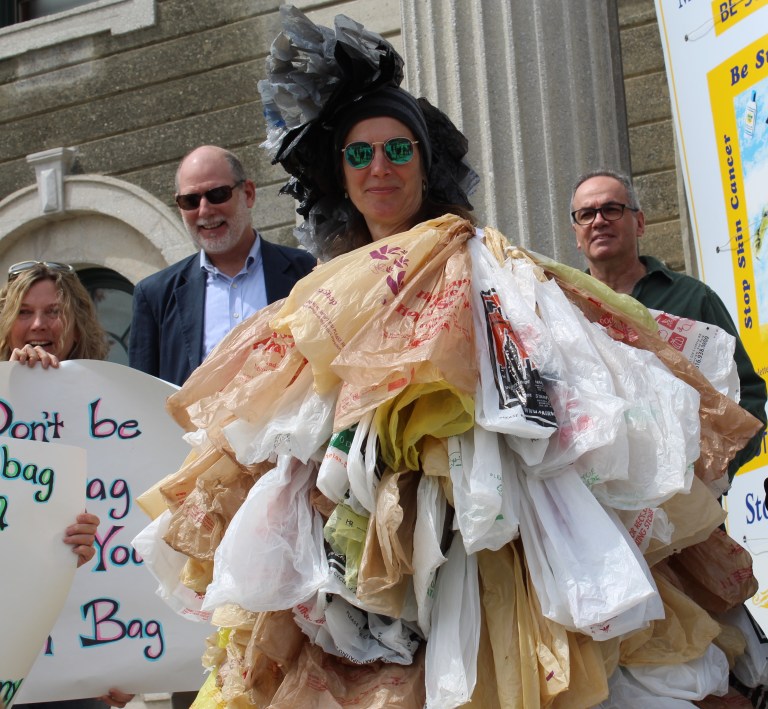 Nicolello surveys residents on plastic bag law following his opposition to the bill Nicolello surveys residents on plastic bag law following his opposition to the bill