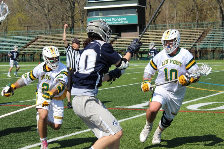 LIU Post men’s lacrosse celebrates Senior Day