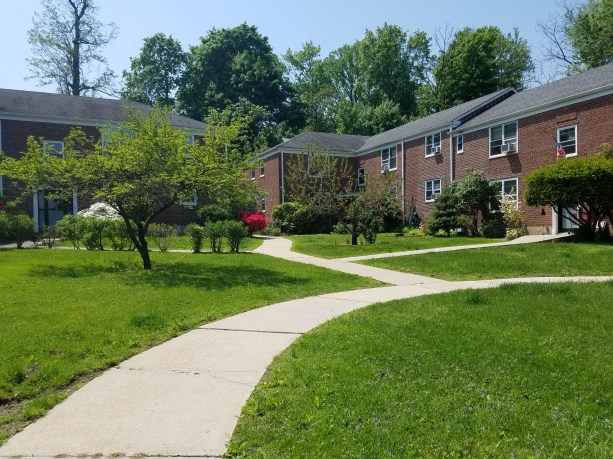 Tenants of Millbrook Court will now have use of the southern parking lot on the property again. (Photo by Janelle Clausen)