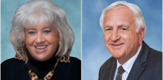 Barbara Berkowitz and Donald Ashkenase are both running for re-election to the Great Neck school board. No other candidates filed petitions. (Photos courtesy of the Great Neck Public Schools)