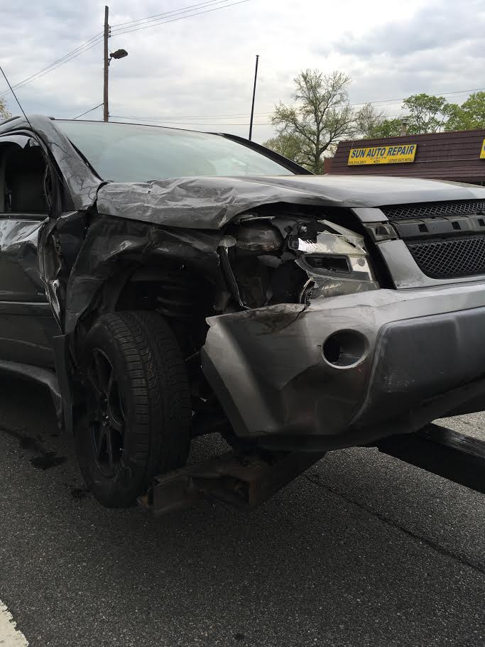 Driver hits two parked cars in Williston Park, witness says