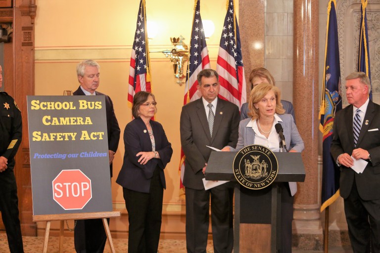 Phillips joins colleagues to call for passage of School Bus Camera Safety Act Phillips joins colleagues to call for passage of School Bus Camera Safety Act