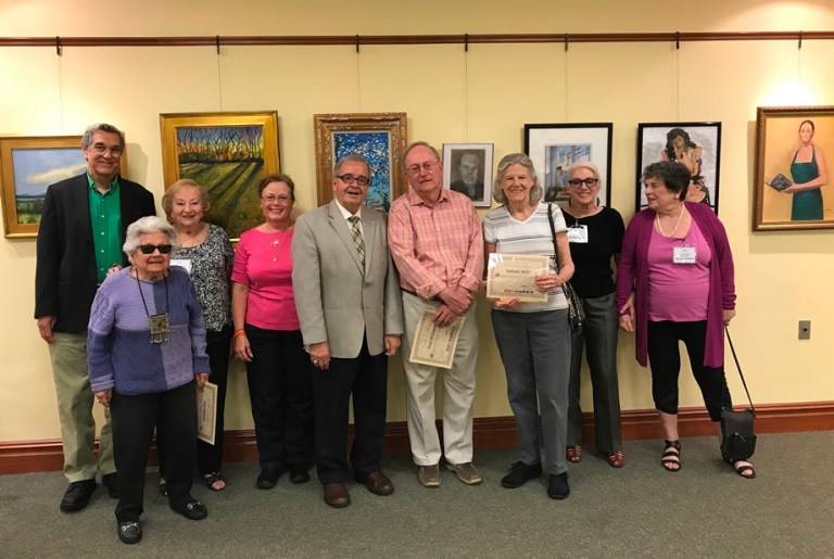 D’Urso honors artists at Manhasset library showcase