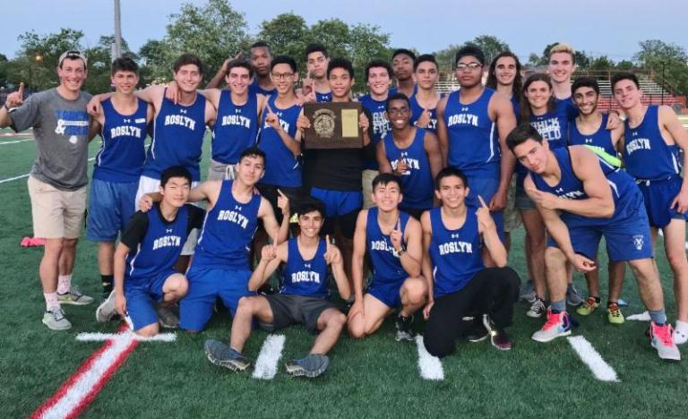 Roslyn boys’ track and field team takes home Nassau championship