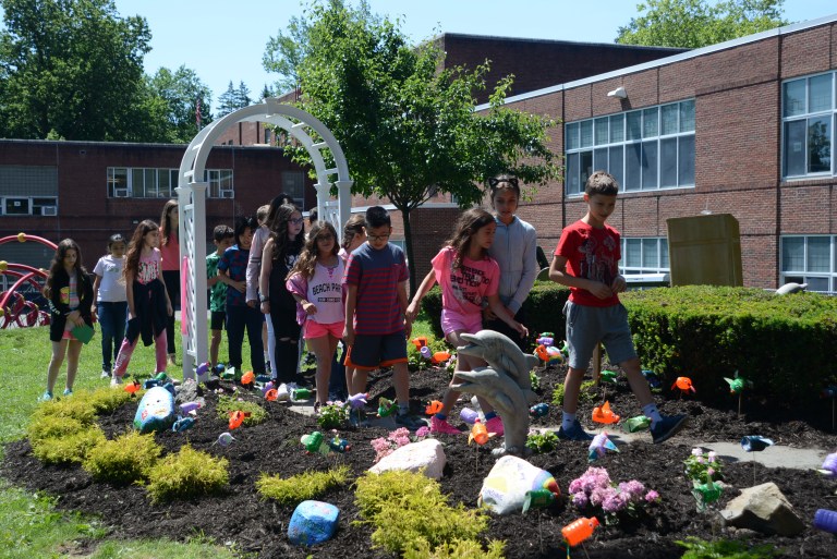 Saddle Rock student lives on through renovated memorial garden