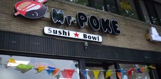 After more than a year of preparation, Mr. Poké has officially opened for business. (Photo by Janelle Clausen)