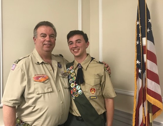 Roslyn Estate’s Joshua Hardwood earns Eagle Scout