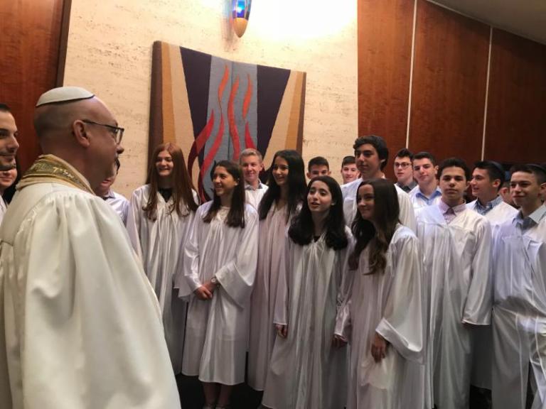 Temple Sinai of Roslyn celebrates its teens at two ceremonies Temple Sinai of Roslyn celebrates its teens at two ceremonies