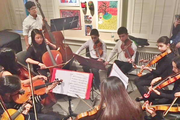 Roslyn Middle School celebrates Bryant Library art show
