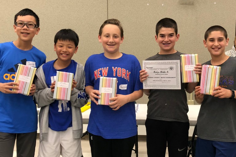 Roslyn students make mark in math olympiad tournament