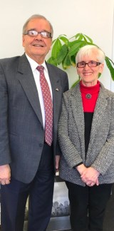 Assemblyman Anthony D’Urso met with Janet Susin. (Photo courtesy of Assemblyman Anthony D'Urso's office)