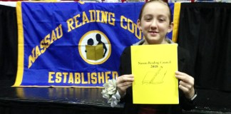 Clara Goldman won this year's Nassau Reading Council Annual Young Authors Contest. (Photo courtesy of the Great Neck Public Schools)