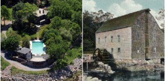 The Brickman Estate, at the tip of Kings Point, was the topic of a well-attended meeting of the Historical Society earlier this year. The Saddle Rock Grist Mill, meanwhile, is the subject of a preservation campaign by the organization. (Photos courtesy of the Great Neck Historical Society)