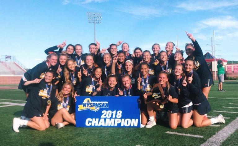 Manhasset girls lacrosse team captures state Class B title