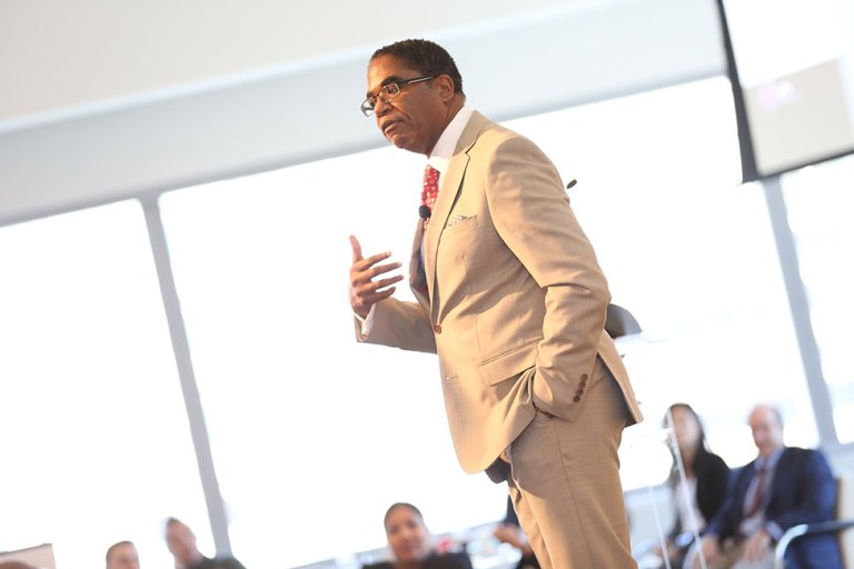 Manhasset’s Taylor challenges attendees at business diversity luncheon Manhasset’s Taylor challenges attendees at business diversity luncheon
