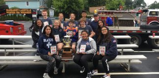 The Junior Alerts from Great Neck took home awards in the 25th Annual Antique Muster. (Photo courtesy of Great Neck Alert Fire Company)