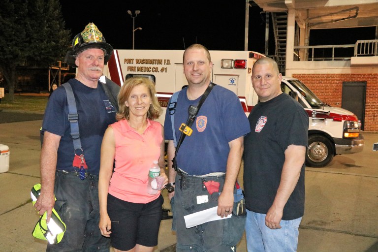 Phillips tours Nassau County Fire Services Academy