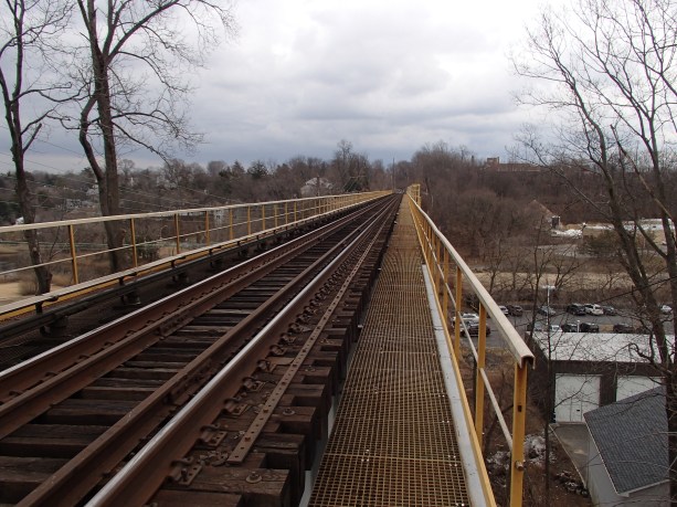 The Manhasset Viaduct will be the subject of repairs on July 21 and 22. (Photo courtesy of the MTA)