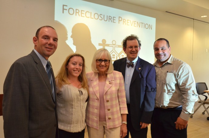 Since receiving a $159,000 grant, the town has hosted a number of seminars to try addressing and preventing foreclosures. (Photo courtesy of the Town of North Hempstead)