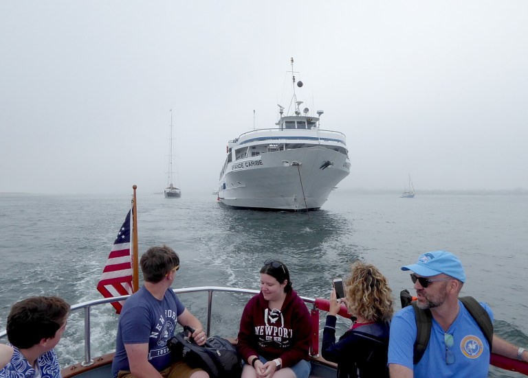 Going places… Blount Small Ship Adventures’ voyage to New England islands proves ideal for babyboomers who still crave the thrill of travel, but at slower pace