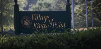 The Village of Kings Point approved a garbage collection contract and a proposal from ExteNet to install cell nodes on Thursday night, but held on awarding a contract to erect a passive park. (Photo by Janelle Clausen)