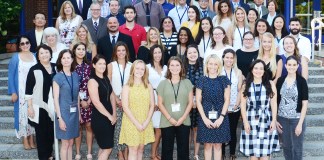 New secondary faculty for the 2018-19 school year. (Photo by Irwin Mendlinger)