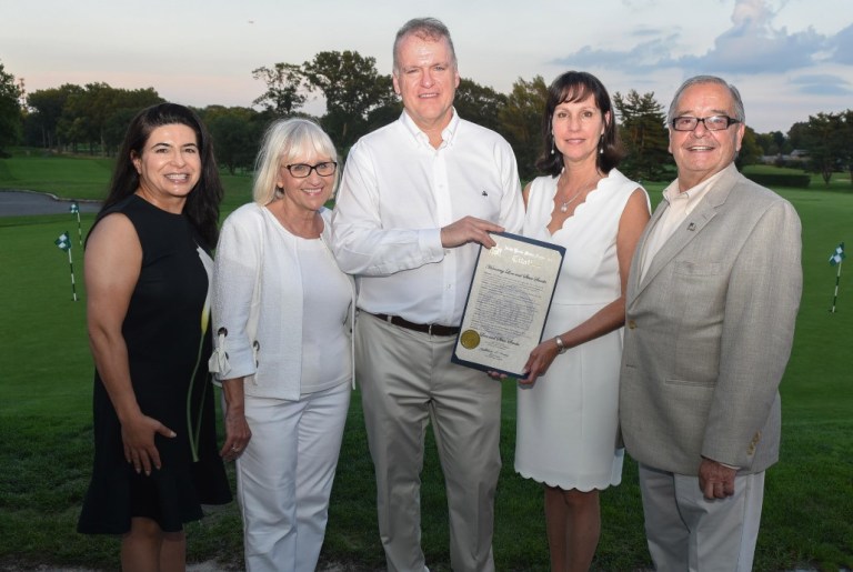 Lori and Steve Scrobe of Spectrum Designs honored with state citation for gala