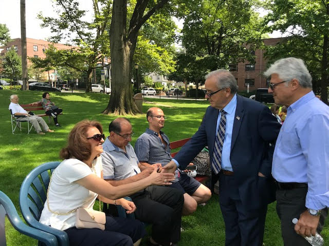 D’Urso greets constituents at SHAI picnic in Great Neck D’Urso greets constituents at SHAI picnic in Great Neck