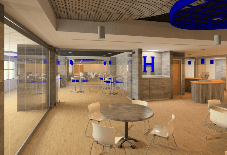 Herricks High School cafeteria project on track, comfort station delayed Herricks High School cafeteria project on track, comfort station delayed