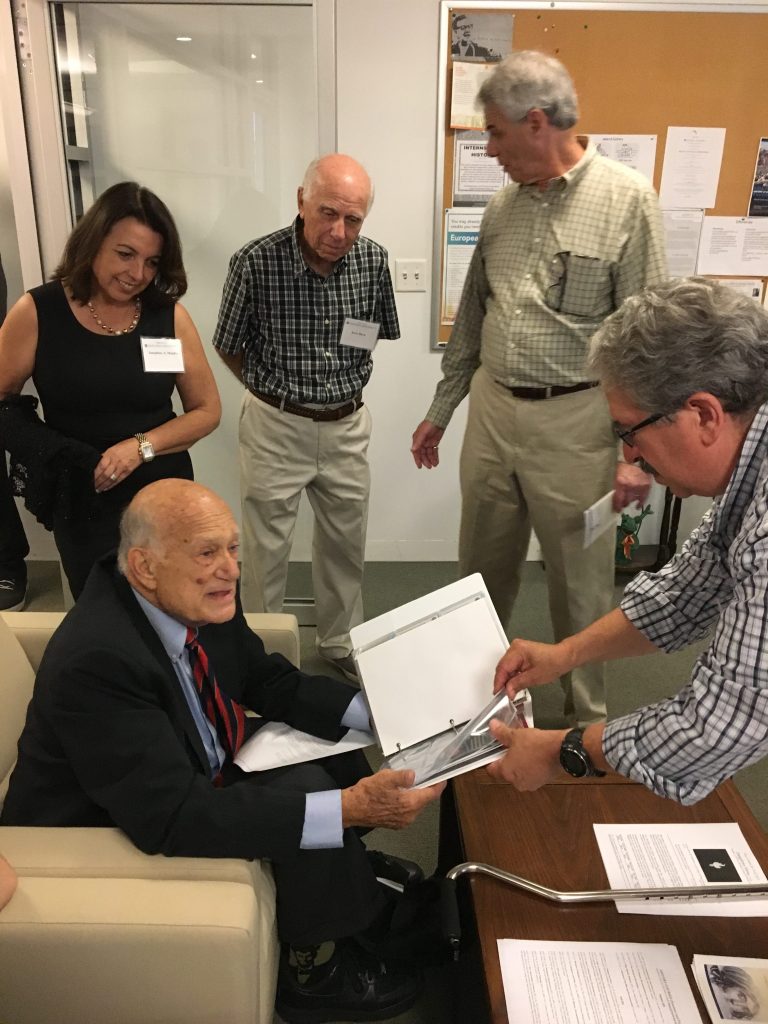 Hofstra dedicates room to longest-serving professor