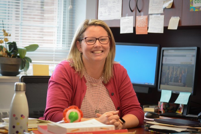 Michelle Bell is the newest assistant principal at JFK Elementary School. (Photo by Janelle Clausen)